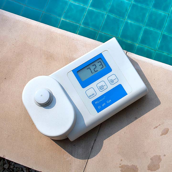 Medidores de pH para piscinas